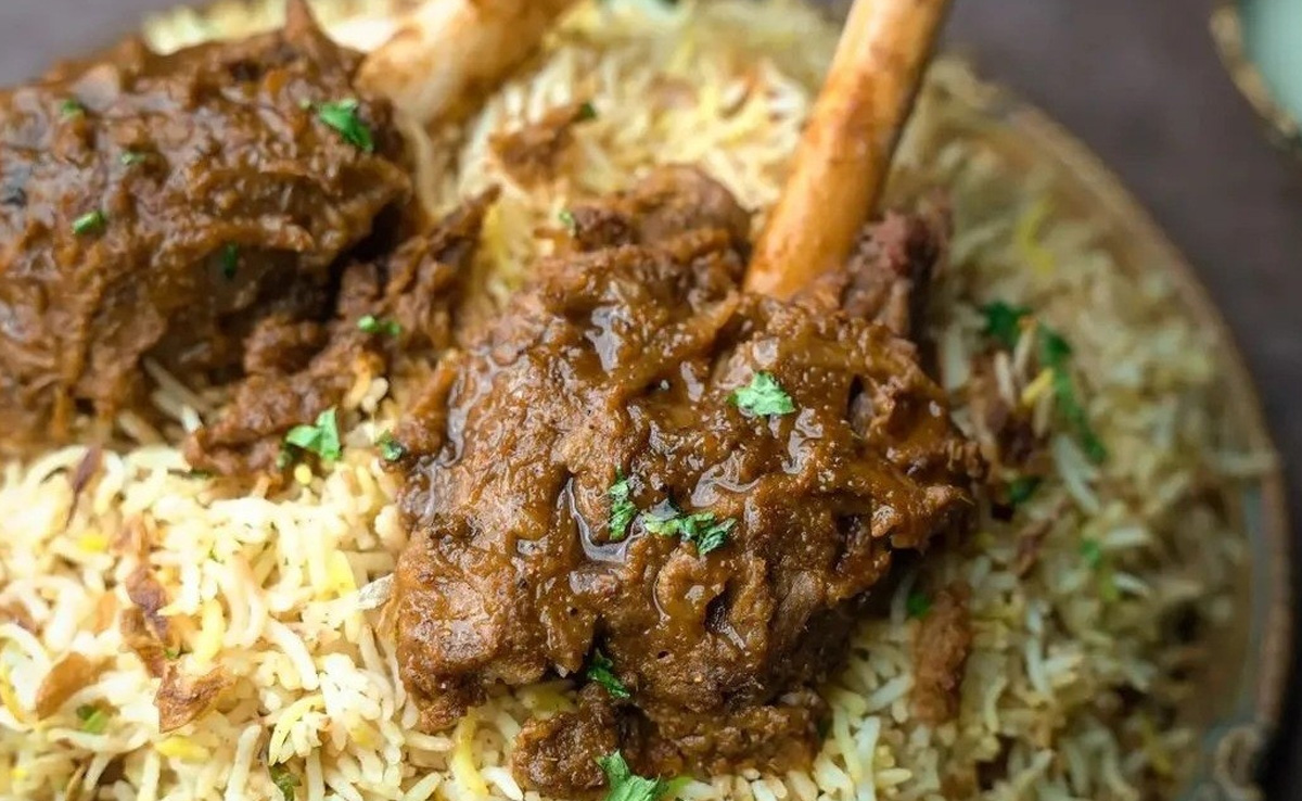 Nalli Gosht Biryani — Dubai’s Royal Lamb Shank Biryani
